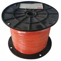 APPROVED VENDOR Wire Rope: Vinyl, Galvanized Steel, 7 x 7, 96 lb Working Load Limit, Orange