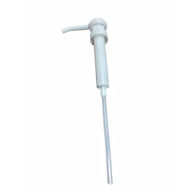 Dayton Hand Pump: Piston Action, Pump with Spout, Polypropylene Housing, 1 oz per stroke - Down-Stroke Drum Pumps