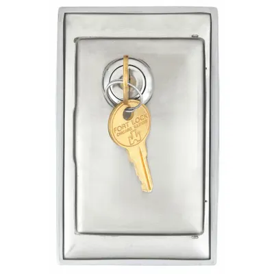 LEGRAND Wall Plate: Toggle, 1 Gang, Silver - Lockable Wall Plates