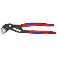 Water Pump Plier: V, Push Button, 2 in Max Jaw Opening, 10 in Overall Lg, 25 Jaw Positions, Serrated (MPN 87 02 250 SBA)