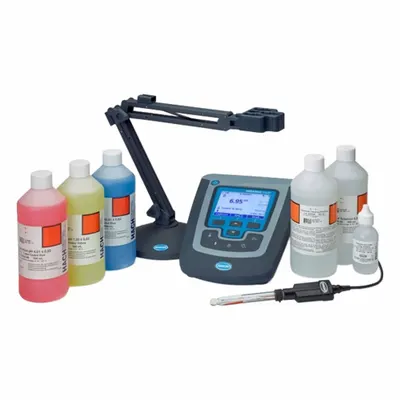 HACH pH Meter: BOD/Dissolved Oxygen/ORP/pH, 0 pH pH Range - Min - Benchtop pH Meters