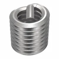 HELI-COIL Helical Insert: Tanged Tang Style, Free-Running, M6-1.00 Thread Size, 100 PK (MPN A1084-6CNW090)