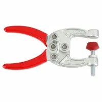 DE-STA-CO Toggle Clamp: Manual Spreading Apart of Handles, 1 Spindles, Steel, M6 Spindle Thread Size (MPN 424)