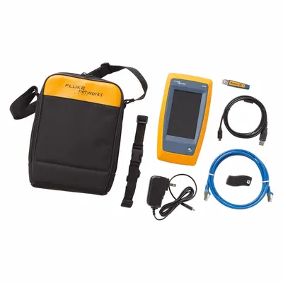 FLUKE NETWORKS Cable Network Tester: LinkIQ, Base Model, LIQ-100/FPC3, Network, USB - Copper Cable Qualification Testers