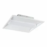 KEYSTONE TECHNOLOGIES LED Light Fixture: 2 ft Lg, 2 ft Wd, 3,150 lm, 3500K/4000K/5000K, 24 W (MPN KT-CBLED24PS-22C-8CSA-VDIM /CR)