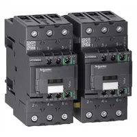SCHNEIDER IEC Magnetic Contactor: Reversing, 3 Poles, 3NO Contacts, 65 A, 120V AC/48V AC Coil (MPN LC2D65AEHE)