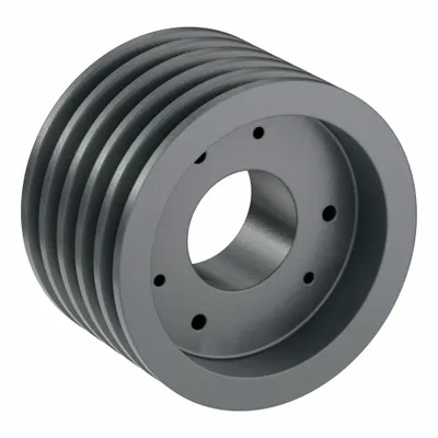 OEM V-Belt Pulley: B62 - Bushed-Bore Cast-Iron V-Belt Pulleys