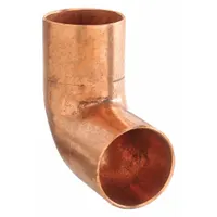 This wrot copper fitting features female threaded ends (FTG x FTG) for connecting copper tubing. It is designed for sweat-solder installation in plumbing, HVAC, and industrial piping systems. The 1 1/2 in CTS size accommodates standard copper tube sizes