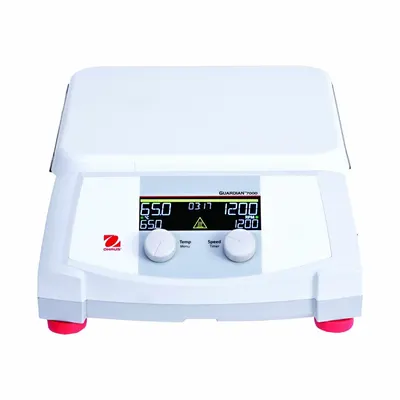 OHAUS Hot Plate Stirrer: US Std Plug Type, 1 Positions, 10 in Plate Wd, 10 in Plate Lg - Single-Position Hot Plate Stirrers