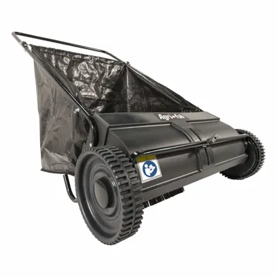 AGRI-FAB Push Lawn Sweeper: 26 in Working Wd, 0 to 2 1/4 in, Plastic - Lawn Sweepers