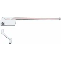 PRIME-LINE Window Operator: Crank, Handle Included, Right-Hand, Surface, White, 3 in Base Lg (MPN TH 23031)