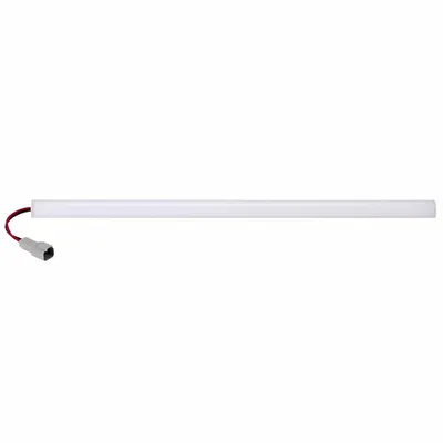 MAXXIMA Vehicle Strip Light: Rigid Strip Light, LED, White, Flat, 12.8V DC, IP54 - Rigid Strip Lighting