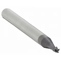 This carbide square end mill is designed for general-purpose square shoulder milling. The AlTiN coating provides heat and wear resistance for machining steel, stainless steel, and cast iron. With a 3/32" mill diameter, 3/16" length of cut, and 4 flutes, it is suitable for slotting, profiling, and contouring operations.