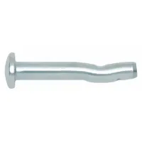DEWALT Hammer Drive Pin Anchor: 3/8 in Dia, 2 1/2 in Overall Lg, Round, Steel, Zinc Plated, 25 PK (MPN 05548-PWR)