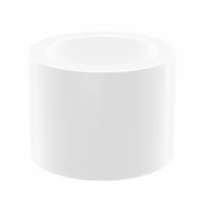 OILITE Sleeve Bearing: PTFE, 3/8 in Bore, 1/2 in OD, 3/8 in Overall Lg, White - Chemical- & Heat-Resistant Plastic Sleeve Bearings