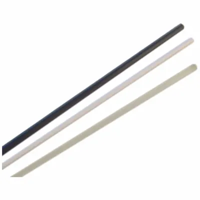 SEELYE Thermoplastic Welding Rod: PVC, Round, 3/16 in x 48 in, Clear, 1 lb - PVC Type 1 Welding Rods