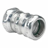 Compression Fitting: Steel, 3/4 in Trade Size, Rain Tight (MPN 261-SRT)
