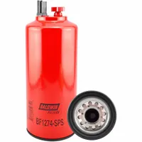 BALDWIN FILTERS Fuel Filter: Spin-On, 4 11/16 in Outside Dia, M85 x 2.0 Thread Size, Cellulose (MPN BF1274SPS)