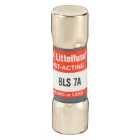 LITTELFUSE Fuse: BLS Series, Midget, Fast-Acting, 7 A, 250 V AC, 13/32 in x 1 3/8 in, Non-Indicating (MPN BLS007)
