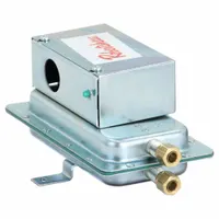 Air Pressure Switch: Adj, Auto Reset, 0.05 in wc to 12 in wc, Conduit Box, SPDT (MPN 2374-499)