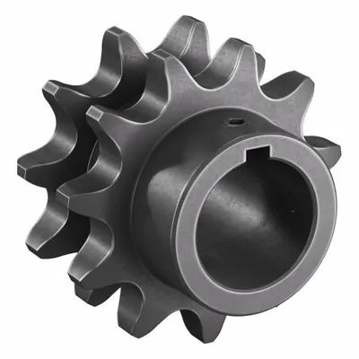TRITAN Roller Chain Sprocket: 60-2, For 3/4 in Chain Pitch, 1 1/4 in Bore Dia - Size 60-2 Fixed-Bore Roller Chain Sprockets
