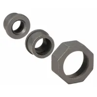 ANVIL Metal Pipe Straight: 1/2 in x 1/2 in, Female NPT Threaded x Female NPT Threaded, Steel, Union (MPN 0361500804)
