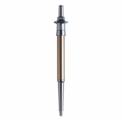 Single-channel pipettor with fixed volume D-tipper design for dispensing 300 µL. Brown color. Suitable for repetitive liquid handling tasks in laboratory environments requiring consistent volume delivery.