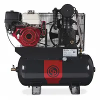 CHICAGO PNEUMATIC Stationary Air Compressor: 2 Stage, 13 hp Engine, Honda, 25.1 cfm, 30 gal Air Tank (MPN RCPC1330G)