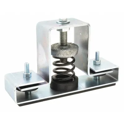 MASON Floor-Mount Vibration Isolator: Spring, 200 lb Capacity, 5 1/8 in Ht, 2 1/2 in Wd - Seismic & Wind Spring-Style Floor-Mount Vibration Isolators