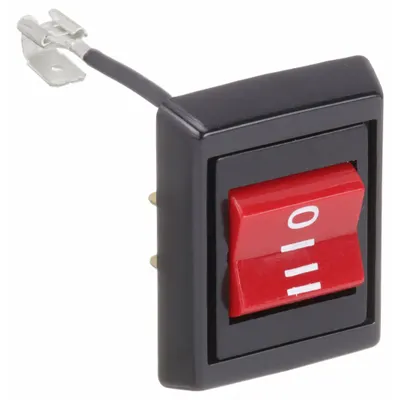 MASTER APPLIANCE Switch Kit: 1 3/4 in Overall Lg, 1 3/8 in Overall Wd, 1 3/8 in Overall Ht - Switches & Switch Bezel Kits