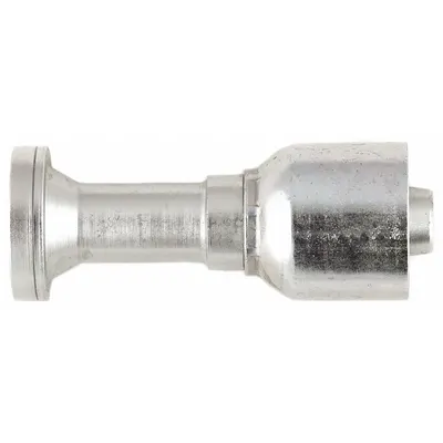 PARKER Straight Crimp Hydraulic Hose Fitting - Crimp Hydraulic Hose Fittings with Flange Connection