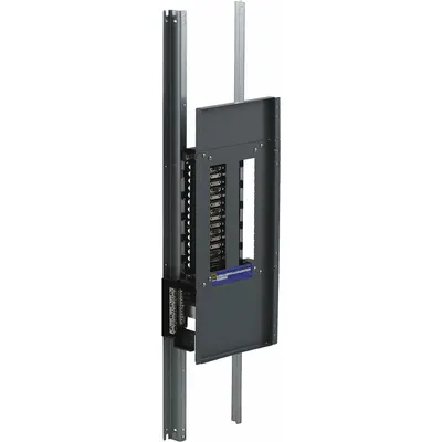 SQUARE D Panelboard Interior: 30 Spaces, 600 A Amps, Copper, QHB/QOB/QOB-VH, 45 in Ht - Square D NQ Main Lug, Convertible Panel Interiors