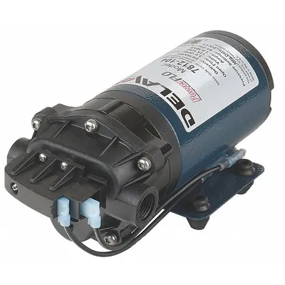 DELAVAN AG PUMPS Diaphragm Pump: Electric, 7812-104, Demand Pressure Switch, Polypropylene - On-Demand Electric Sprayer Pumps