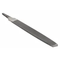 Machinists File: Rectangular, Bastard Cut, 6 in Lg without Tang, 5/8 in Wd, 13/64 in Thick, Natural (MPN 08354NN)