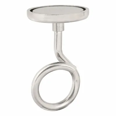 MAG DADDY Cable Hanger: 0.75 in Max. Bundle Dia., Steel - Magnetic-Mount Bridle Rings & Saddle Rings
