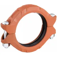 GRUVLOK Metal Pipe Straight: Straight, 4 in x 4 in, Ductile Iron, EPDM Seal, 300 psi @ 150° F (MPN 0390003085)