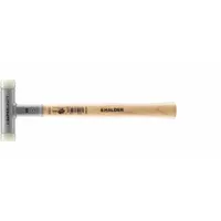 Dead Blow Hammer: Wood Handle, Plain Grip, 12 oz Head Wt, 1 in Hammer Face Dia, 12 in Overall Lg (MPN 3366.025)