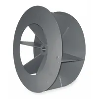 Replacement Blower Wheel: Radial, 19 1/8 in Dia, CW/CCW, Steel Wheel, 1 Inlets, 1 7/16 in Bore (MPN 2ZB45)