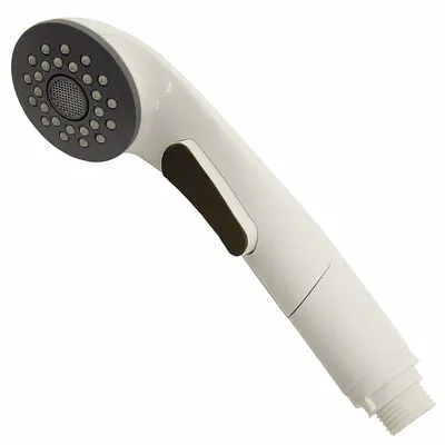 DANCO Kitchen Sprayer: Plastic, White, 8 in Overall Lg, 1/2" Connection Size - Faucet Sprayer Heads & Valves