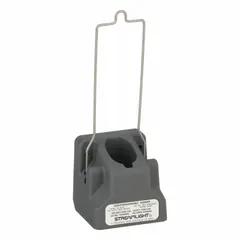 Universal charger base for Streamlight flashlights and portable lights. Accepts either a 120/100 AC cord or a 12V USB cord. Suitable for industrial, maintenance, and field-service applications.