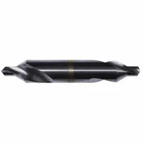 KEO Center Drill: Plain Type, #5/0, 60°, 1 1/4 in Overall Lg, AlTiN Coated Cobalt (MPN 906-002-000)