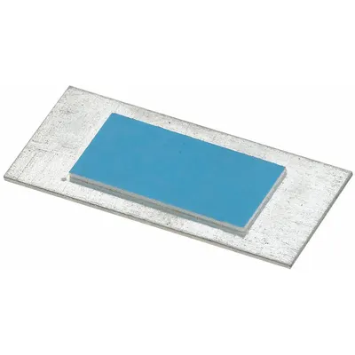 COOPER B-LINE Wire Protection Plate: Steel, Silver, 1 in Overall Dp - Cable Protection Plates
