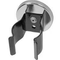 Ceramic Magnets: Encased with Clip, 0.31 in Thick, 2 1/32 in Outside Dia, Round (MPN MX2000VB02)