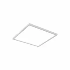 This 2 ft x 2 ft flat panel LED fixture delivers 4,800 lm at 4000K with 80 CRI, consuming 40.6 W. It operates on 120 to 277V AC and measures 4 1/8 in in height. Designed for demanding indoor environments such as corridors and public areas.