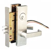 TOWNSTEEL Door Lockset: Storeroom Lever Locksets, Chrome, ADA Compliant, Electrical (MPN MSE-242-S-RQE-626)