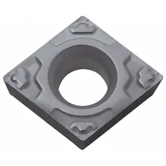 This diamond indexable turning insert is designed for precision machining of non-ferrous materials, composites, and abrasive alloys. It is suitable for turning, facing, and profiling operations on CNC lathes, delivering a superior surface finish and extended tool life.