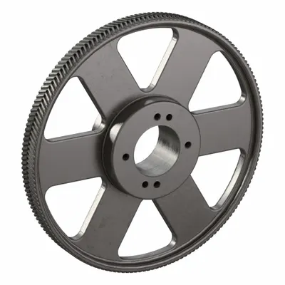 CONTINENTAL Gearbelt Pulley: Bushed, Quick Detachable, 14 mm Pitch, For 70 mm Belt Wd - QD Bushed Timing Pulleys