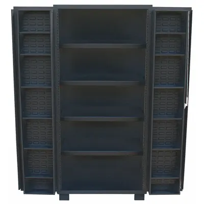 JAMCO Bin Cabinet: 36 in x 24 in 78 in, 16 Shelves, 0 Bins, Deep Box, 14 ga Panel - Customizable Bin Cabinets with Shelves