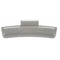 PERFECT EQUIPMENT Clip-On Wheel Weight: Wheel Weights, Clip-On, Aluminum, FN, Passenger Cars, Zinc (MPN FN050Z)