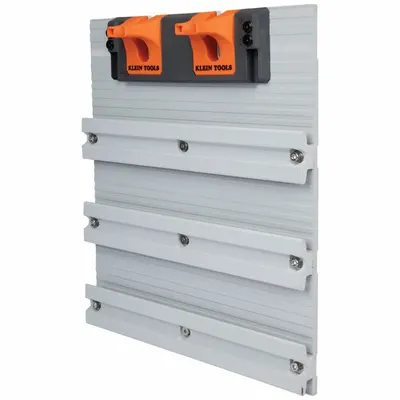 KLEIN TOOLS Wall Assembly: 2 5/16 in W x 14 in H, Black/Gray/Orange - Aerial Bucket Storage Modules